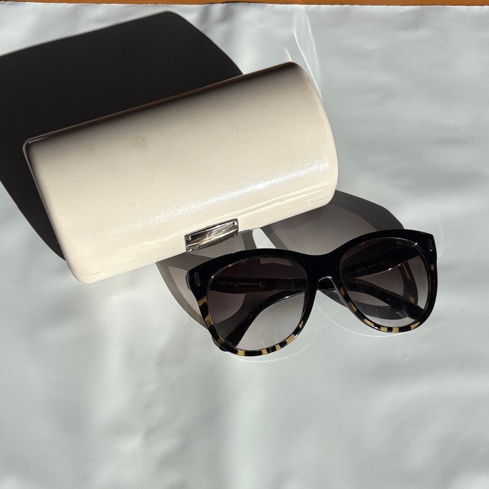 Jimmy Choo tortoise sunglasses designer amazing condition